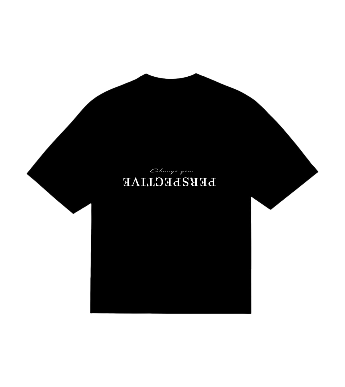 logo t-shirt Black/ white